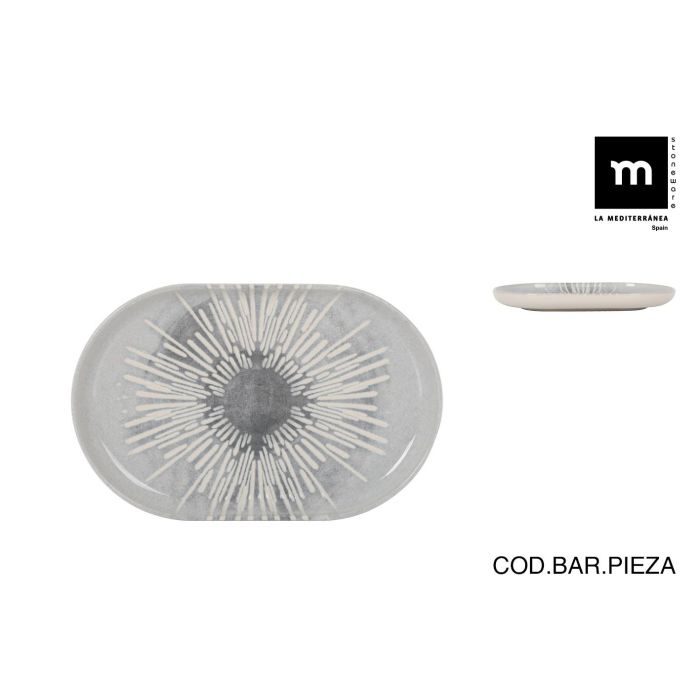 Fuente Ovalada Ivar Nordic Brillo IVORY 20x13x2 cm - Inde (24 Unidades) Fuente Ovalada Ivar Nordic Brillo IVORY 20x13x2 cm - Inde (24 Unidades)