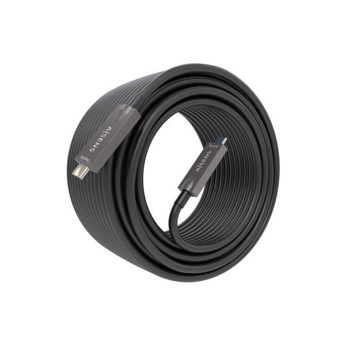 AISENS A157-0884 Cable USB-C a USB-C Activo 7.5m, USB 10Gbps Full-Featured, 60W PD, Video 4K@60Hz, Thunderbolt 3/4 Compatible 1 AISENS A157-0884 Cable USB-C a USB-C Activo 7.5m, USB 10Gbps Full-Featured, 60W PD, Video 4K@60Hz, Thunderbolt 3/4 Compatible 1