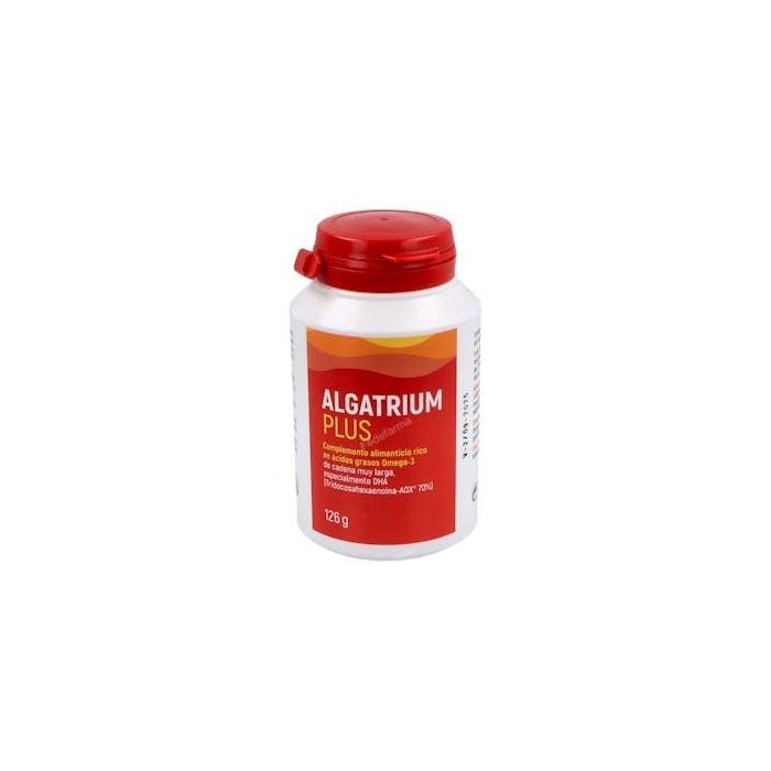Algatrium Plus (DHA 70%) 700mg. Omega-3 para Adultos y Niños, 180 Cápsulas