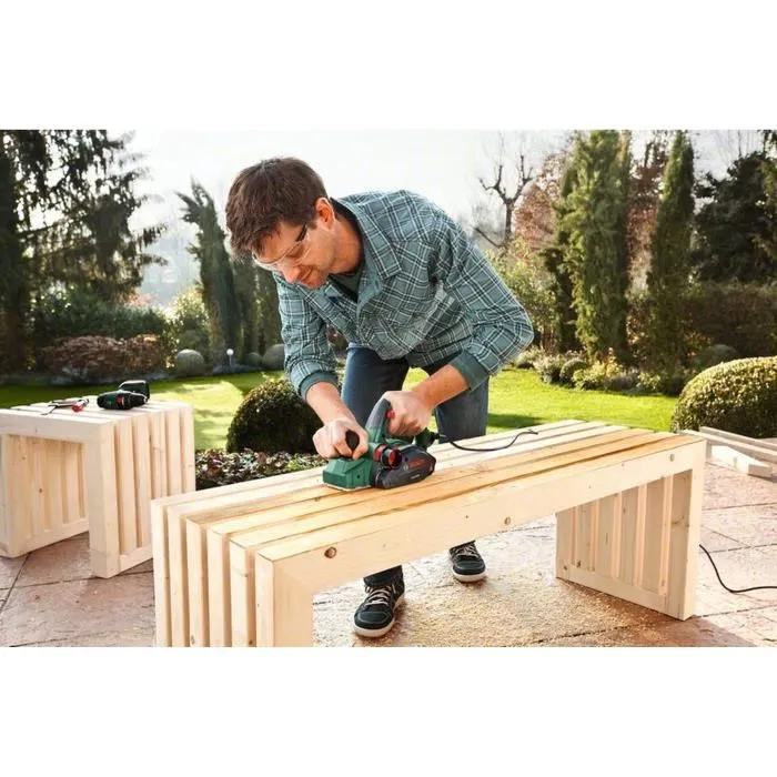 Bosch Cepilladora PHO 2000 - Potencia 680 W, Grosor Viruta 2 mm, Ancho Cepillado 82 mm 1 Bosch Cepilladora PHO 2000 - Potencia 680 W, Grosor Viruta 2 mm, Ancho Cepillado 82 mm 1