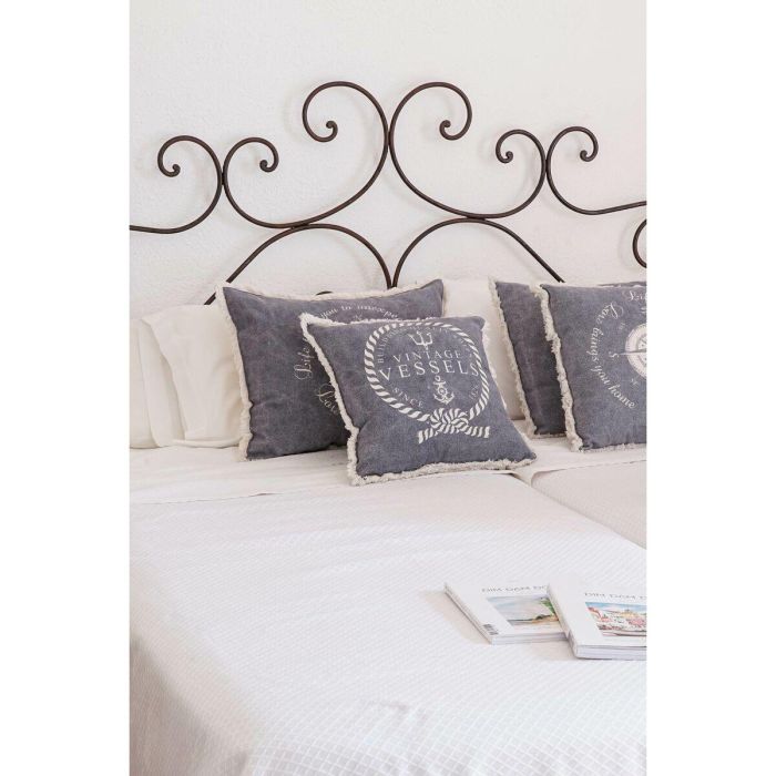 Cojin Mediterraneo DKD Home Decor Azul Blanco 10 x 45 x 45 cm (2 Unidades) 1 Cojin Mediterraneo DKD Home Decor Azul Blanco 10 x 45 x 45 cm (2 Unidades) 1