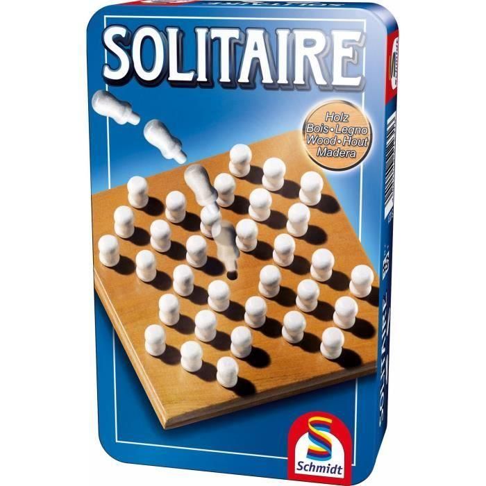 Schmidt Spiele Juego de bolsillo Solitario para 1 jugador, a partir de 8 años 1