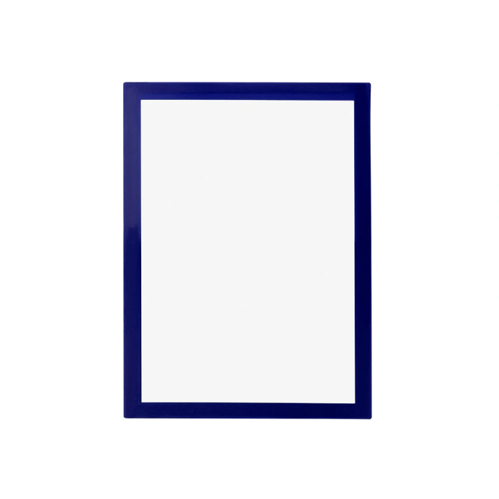 Liderpapel Marco Porta Anuncios Magnético DIN A4 Adhesivo Removible Color Azul 4