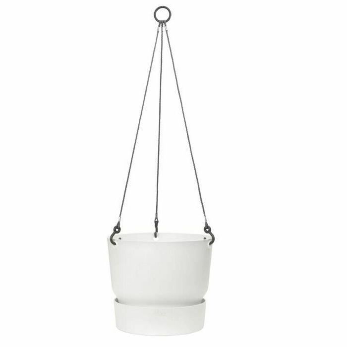Maceta Colgante Elho Greenville Blanco Plástico Ø 23,9 x 20,3 cm 0 Maceta Colgante Elho Greenville Blanco Plástico Ø 23,9 x 20,3 cm 0