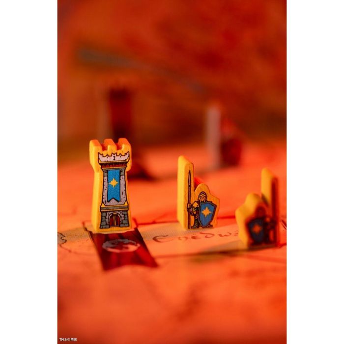 Asmodee AAAND21562 ESDLA: Duelo por la Tierra Media - Juego de Mesa Temático El Señor de los Anillos 2