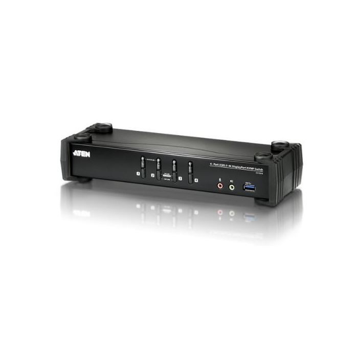 Aten CS1924-AT-G Interruptor KVM USB DisplayPort 4K UHD Negro 0 Aten CS1924-AT-G Interruptor KVM USB DisplayPort 4K UHD Negro 0