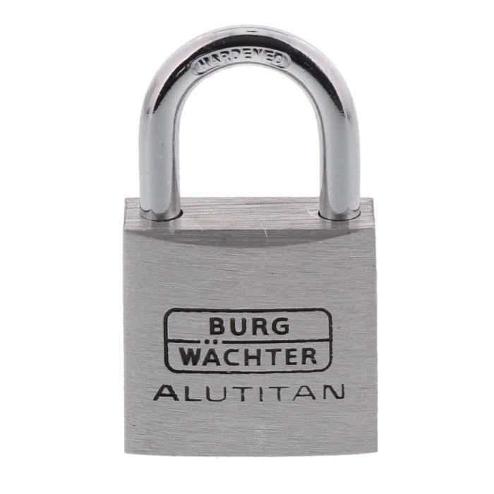 Juego de 2 candados - BURG WACHTER - DUO 770 30 SB - 30 mm Alutitan, doble cierre, anti-picking Juego de 2 candados - BURG WACHTER - DUO 770 30 SB - 30 mm Alutitan, doble cierre, anti-picking