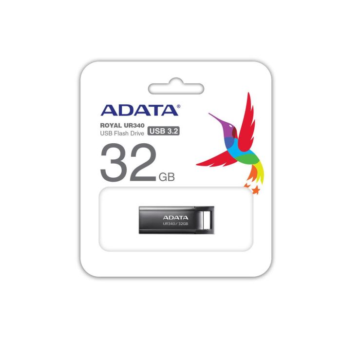 Memoria USB Adata UR340 Negro 1