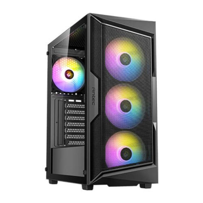 Antec AX61 Elite Midi Tower Negra para PC con 3 Ventiladores Frontales y 1 Trasero Preinstalados, Soporte 2.5/3.5" HDD/SSD 0 Antec AX61 Elite Midi Tower Negra para PC con 3 Ventiladores Frontales y 1 Trasero Preinstalados, Soporte 2.5/3.5" HDD/SSD 0