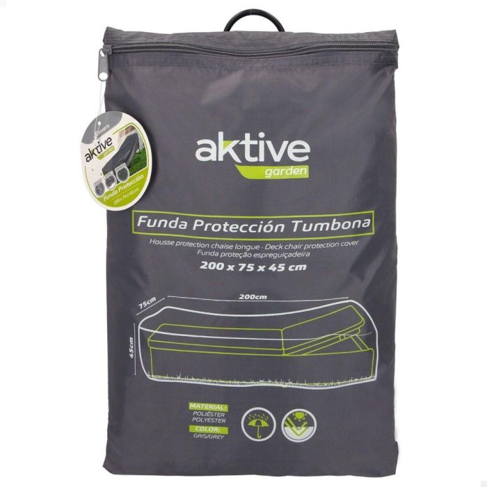 Funda Protectora Aktive 200 x 45 x 75 cm (6 Unidades) 2