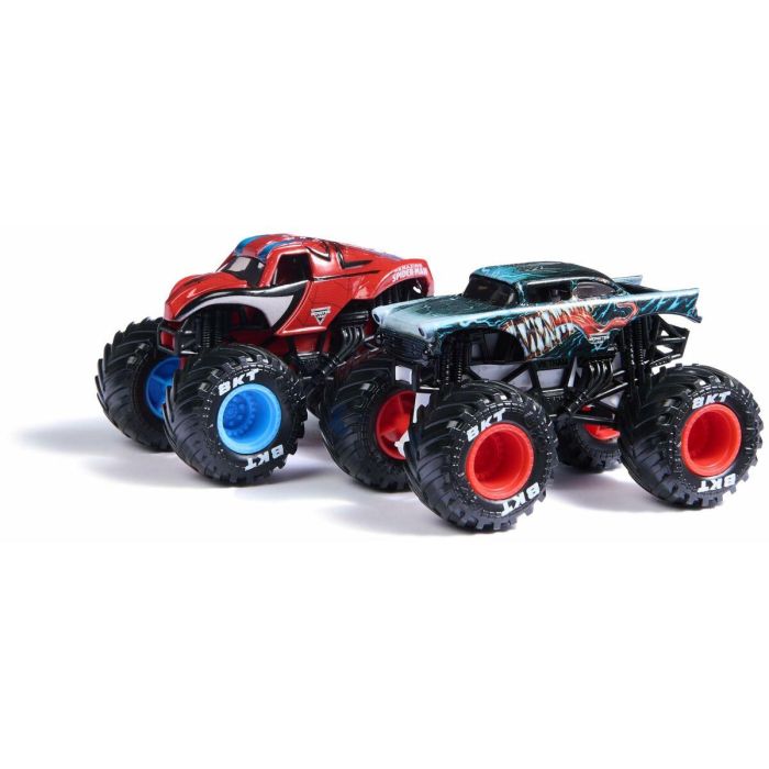Spin Master SPI1728686262276 Pack de 2 Vehículos de Fundición a Presión 1:64 - Marvel Monster Jam - Juguete para Niños de 3 Años+ 10 Spin Master SPI1728686262276 Pack de 2 Vehículos de Fundición a Presión 1:64 - Marvel Monster Jam - Juguete para Niños de 3 Años+ 10