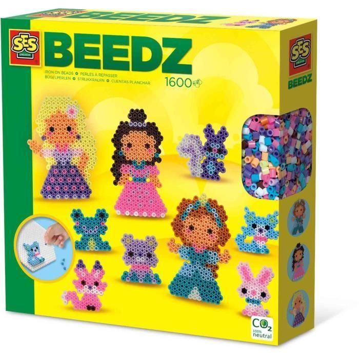 Perlas para planchar - Princesas y animales - SES CREATIVE - Crea princesas y sus mascotas. Perlas para planchar - Princesas y animales - SES CREATIVE - Crea princesas y sus mascotas.