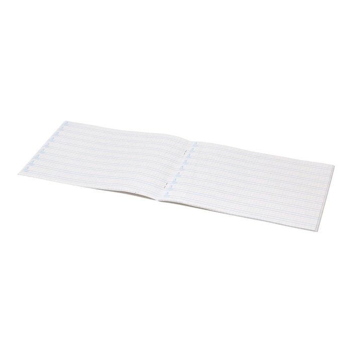 Libreta Liderpapel Pautaguia Tapa Cartoncillo 32 Hojas Din A5 70 gr Cuadriculado Pautado 4 mm Apaisado Con Margen 10 unidades 7