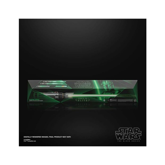 HASBRO Sable de luz electrónico Sabine Wren Star Wars The Black Series con efectos de sonido y hoja removible 6 HASBRO Sable de luz electrónico Sabine Wren Star Wars The Black Series con efectos de sonido y hoja removible 6