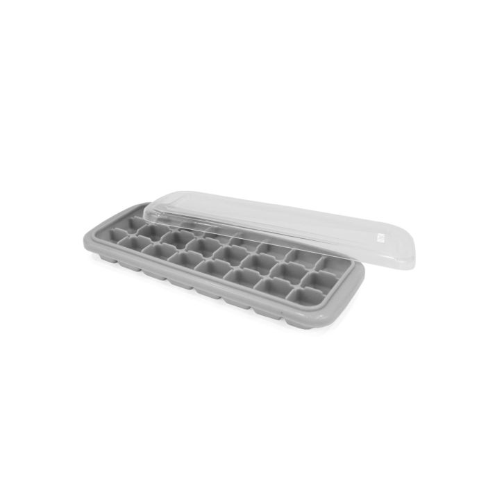 Cubitera Flexible de Silicona con Tapa - 24 Cubitos - Quttin (24 Unidades) 8 Cubitera Flexible de Silicona con Tapa - 24 Cubitos - Quttin (24 Unidades) 8