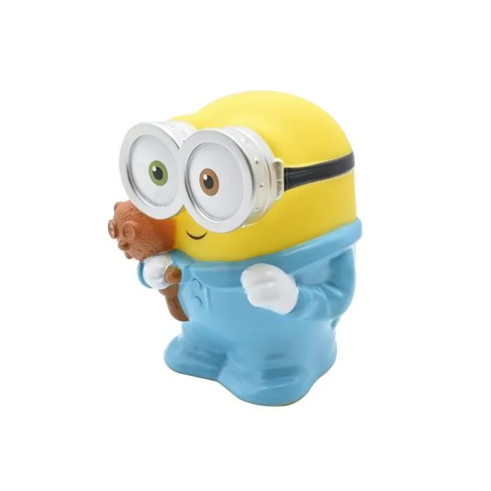 Lexibook Lámpara de noche 3D Minions con luz LED de bajo consumo suave y tranquilizadora 4