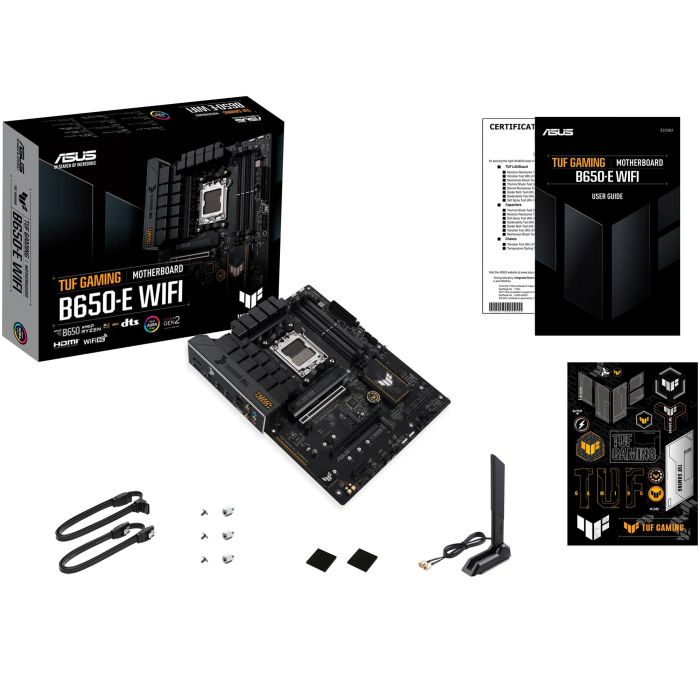 Asus 90MB1GT0-M0EAY0 Placa Base TUF GAMING B650-E WiFi Socket AM5 AMD Ryzen 7000/8000 DDR5 PCIe 5.0 ATX 2.5G Ethernet 3 Asus 90MB1GT0-M0EAY0 Placa Base TUF GAMING B650-E WiFi Socket AM5 AMD Ryzen 7000/8000 DDR5 PCIe 5.0 ATX 2.5G Ethernet 3