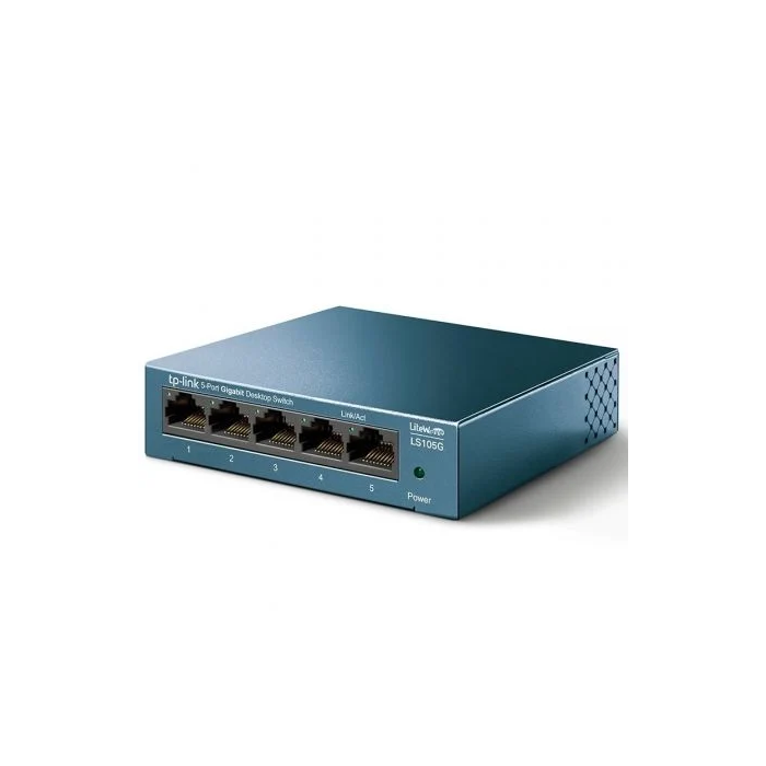 TPLINK LS105G Switch Sobremesa 5 Puertos Gigabit Ethernet 10/100/1000 Mbps