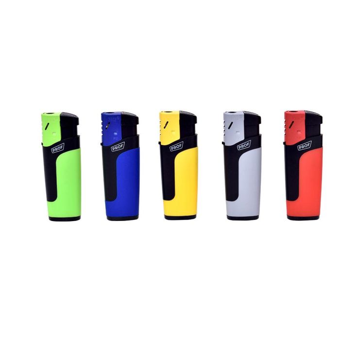 Prof Encendedor electrónico clásico, colores surtidos, 8.1 x 2.8 x 1.3 cm 2