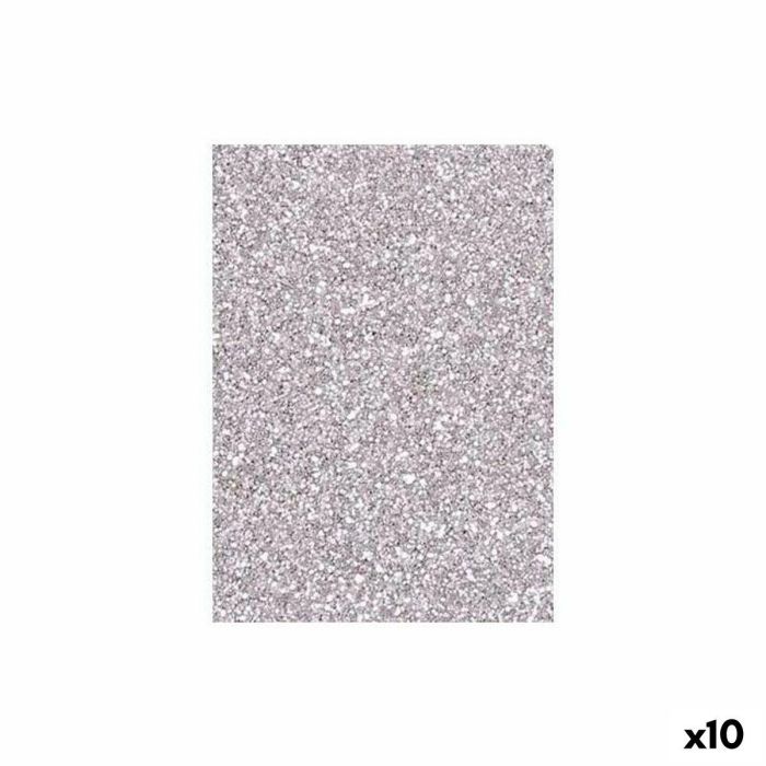 Goma Eva Fama Plateado 50 x 70 cm (10 Unidades) 0 Goma Eva Fama Plateado 50 x 70 cm (10 Unidades) 0