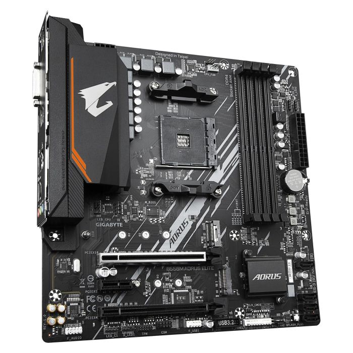 Gigabyte B550M AORUS ELITE Placa Base mATX Socket AM4 para Procesadores AMD Ryzen