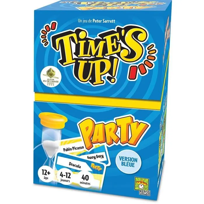 Asmodee Juego de Mesa Time's Up Party 2 Blue Pack Idioma Francés para Mayores de 12 Años 3