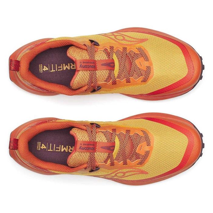 Zapatillas de trail para hombre Saucony Peregrine 15 Amarillo Naranja L 4