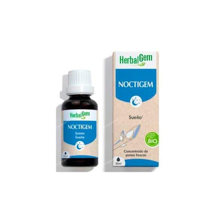 HERBALGEM Noctigem 30 ml Bio | Promueve el sueño y su calidad, calma y apoya el equilibrio nervioso | Ideal para niños y adultos
