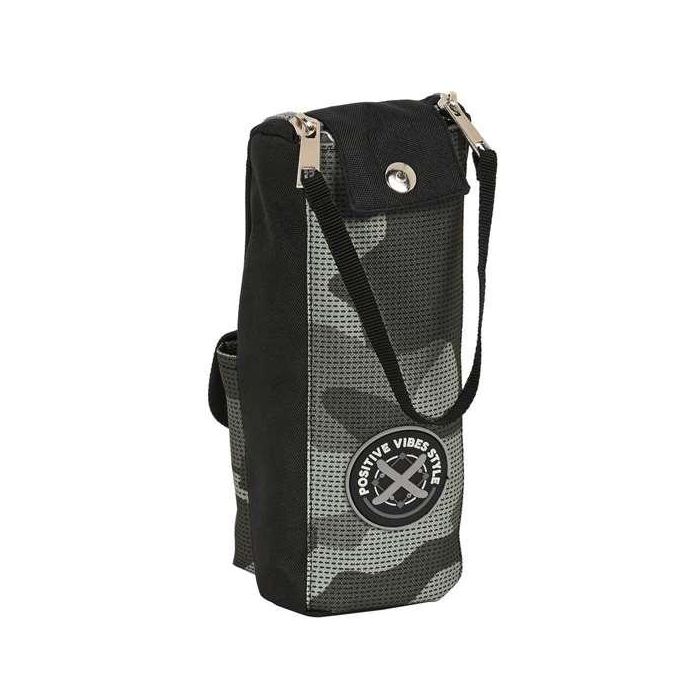 Estuche Escolar Safta Stone Negro 6 x 21 x 6 cm 5