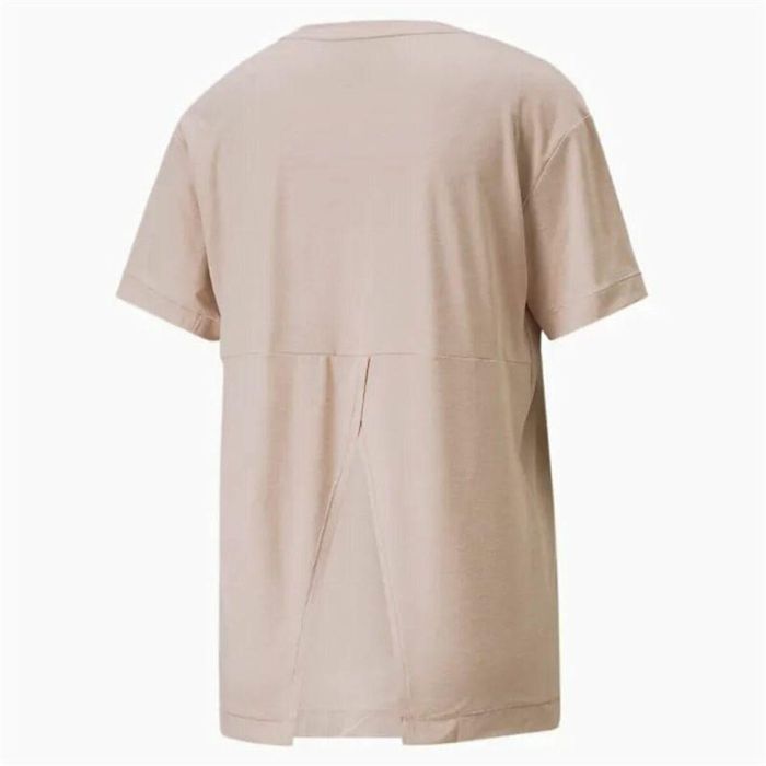 Camiseta Deportiva de Manga Corta Puma Studio Trend Rosa 1 Camiseta Deportiva de Manga Corta Puma Studio Trend Rosa 1