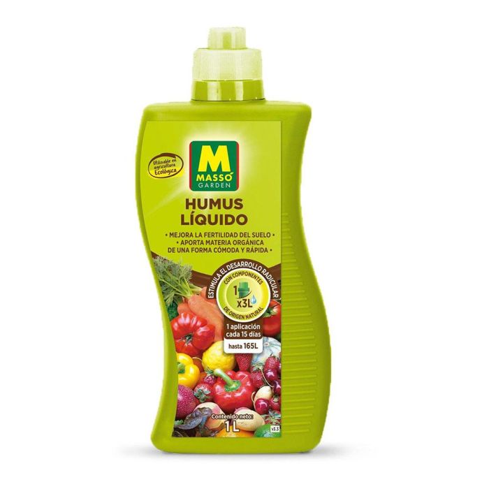 Abono humus liquido 1 l. 231092 massó