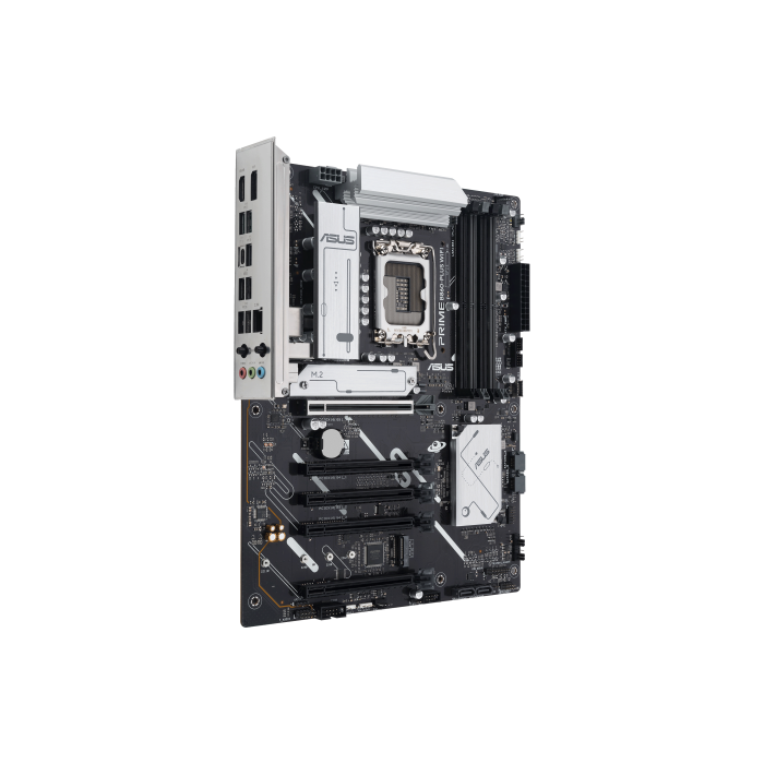 ASUS PRIME B860-PLUS WiFi Placa Base Intel B860 LGA 1851 para Intel Core Ultra, DDR5, ATX, Wi-Fi 6E 1