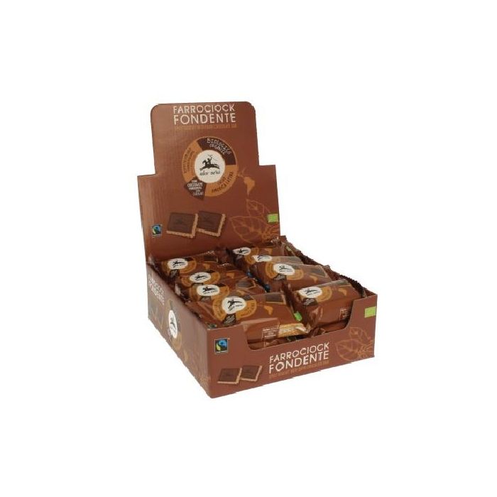 Galletas De Espelta Cubiertas Chocolate Negro
