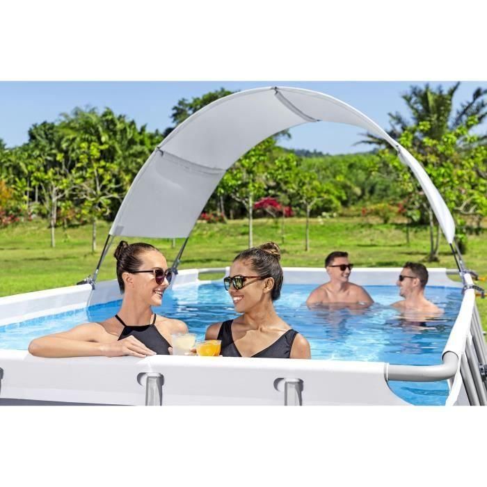 BESTWAY - Toldo para piscinas ovaladas y rectangulares 2 BESTWAY - Toldo para piscinas ovaladas y rectangulares 2