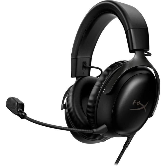 Auriculares para juegos con cable - HyperX Cloud III - para PC y consola - Negro Auriculares para juegos con cable - HyperX Cloud III - para PC y consola - Negro