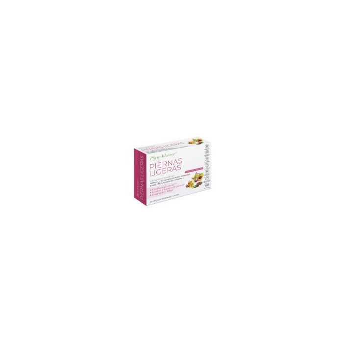 Phytoadvance Piernas Ligeras Castaño de Indias, Hamamelis, Rusco y Vitamina C 60 Comprimidos Vegano Sin Gluten