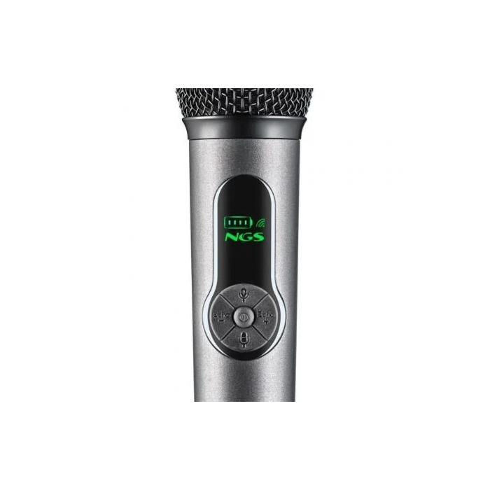 NGS SINGERSTARDUO Pack 2 Micrófonos Inalámbricos Vocales Dinámicos 2.4GHz con Receptor para Karaoke Eventos 3 NGS SINGERSTARDUO Pack 2 Micrófonos Inalámbricos Vocales Dinámicos 2.4GHz con Receptor para Karaoke Eventos 3