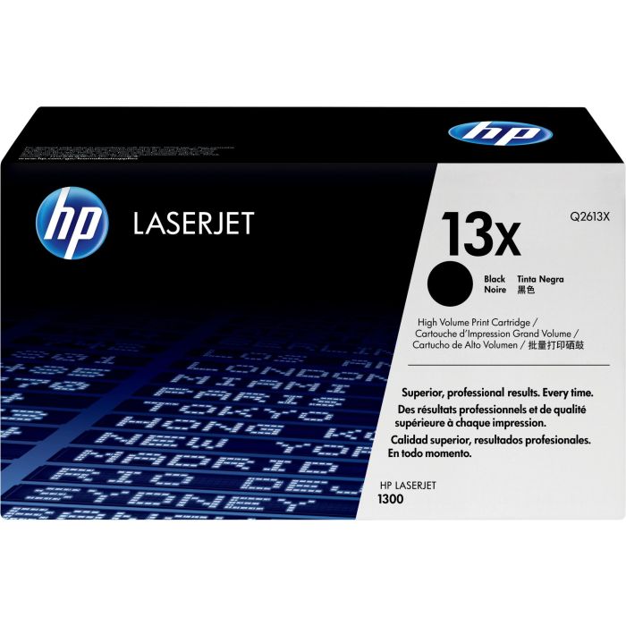 HP Cartucho de Toner Original LaserJet Q2613X Negro Alta Capacidad 4000 Páginas 1 Pack