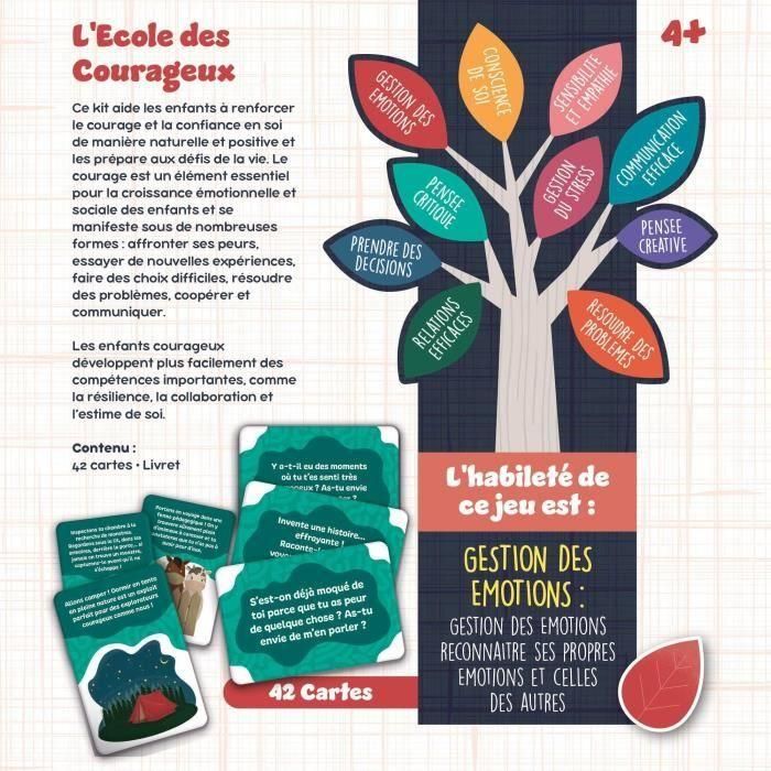 Juego de cartas para niños valientes - Juego educativo - HABILIDADES PARA LA VIDA - Tarjetas ilustradas 3 Juego de cartas para niños valientes - Juego educativo - HABILIDADES PARA LA VIDA - Tarjetas ilustradas 3