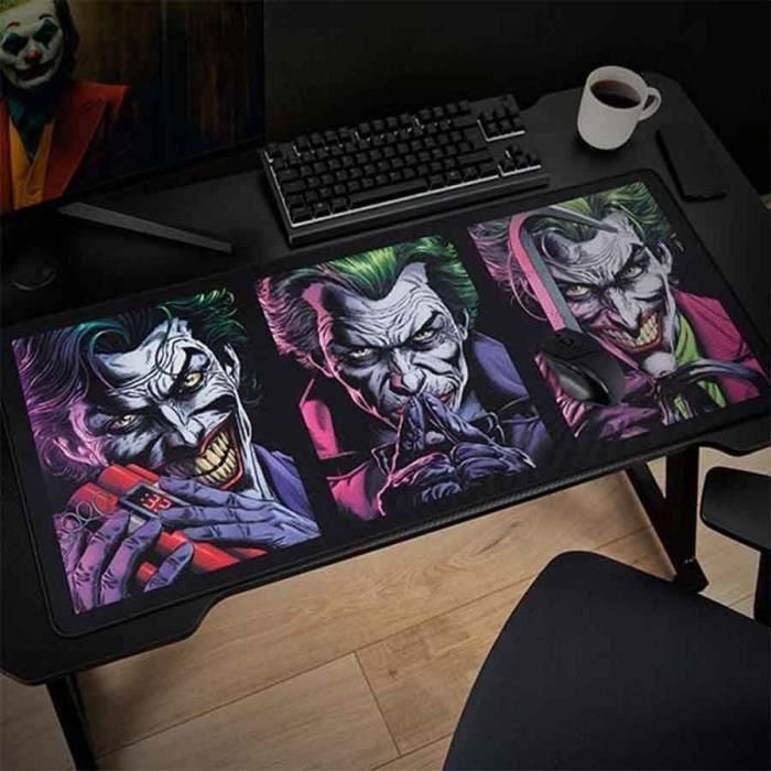 Alfombrilla de ratón XXL - SUBSONIC - Joker - 90 cm x 40 cm - Antideslizante - Alta calidad 4 Alfombrilla de ratón XXL - SUBSONIC - Joker - 90 cm x 40 cm - Antideslizante - Alta calidad 4