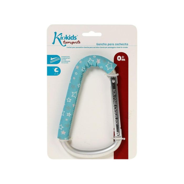 Mosquetón Para Carrito Azul 4 Mosquetón Para Carrito Azul 4
