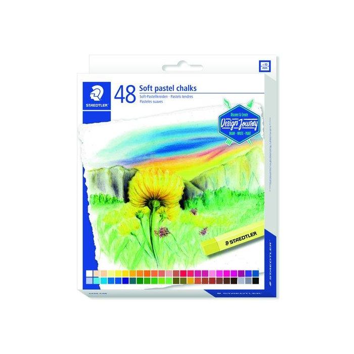 Ceras Pastel Staedtler 2430 Design Journey Suaves Estuche De 48