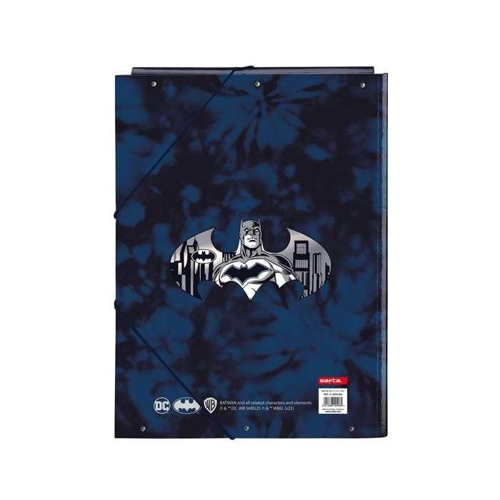 Safta Carpeta Folio 3 Solapas "Legendary" Batman 26x33,5x2,5cm 1