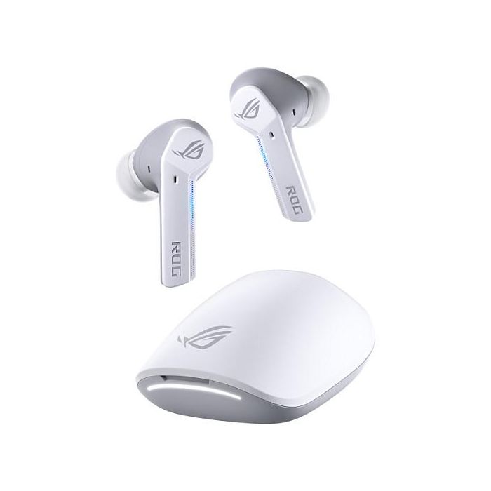 ASUS ROG Cetra True Wireless Auriculares Inalámbricos con Cancelación de Ruido Activo (ANC) y Sonido Virtual 7.1, Bluetooth 5.0, IPX4, Blanco Moonlight White 2 ASUS ROG Cetra True Wireless Auriculares Inalámbricos con Cancelación de Ruido Activo (ANC) y Sonido Virtual 7.1, Bluetooth 5.0, IPX4, Blanco Moonlight White 2