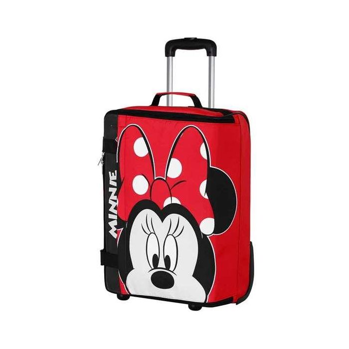 Karactermania Maleta de Cabina Plegable Minnie Mouse Curious 35x20x55 cm Equipaje Blando 2 Ruedas Cierre TS Lock 2