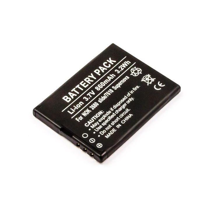CoreParts Battery for Mobile 3Wh Li-ion 3.7V 860mAh Black, Nokia CoreParts Battery for Mobile 3Wh Li-ion 3.7V 860mAh Black, Nokia