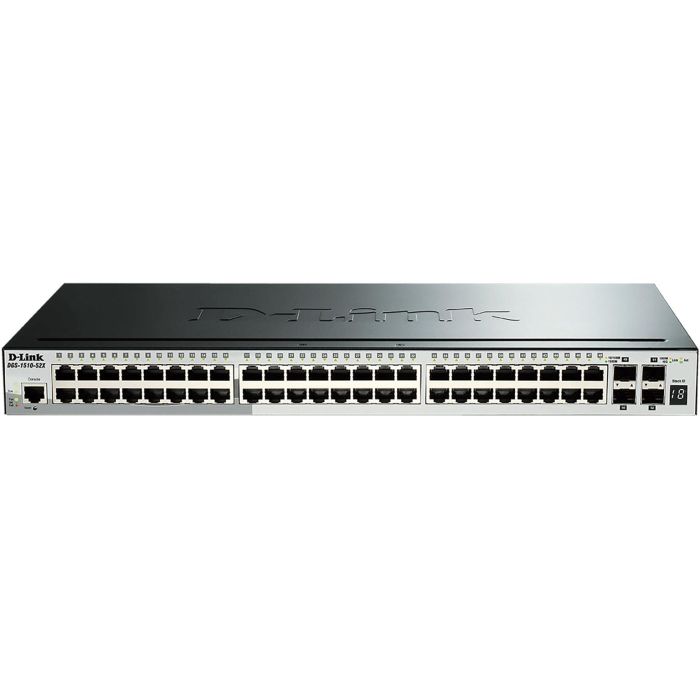 D-Link DGS-1510-20/E Switch Gestionado L2/L3, 16 Puertos Gigabit Ethernet, 2 SFP, 2 SFP+, Montaje en Rack 1U 2 D-Link DGS-1510-20/E Switch Gestionado L2/L3, 16 Puertos Gigabit Ethernet, 2 SFP, 2 SFP+, Montaje en Rack 1U 2