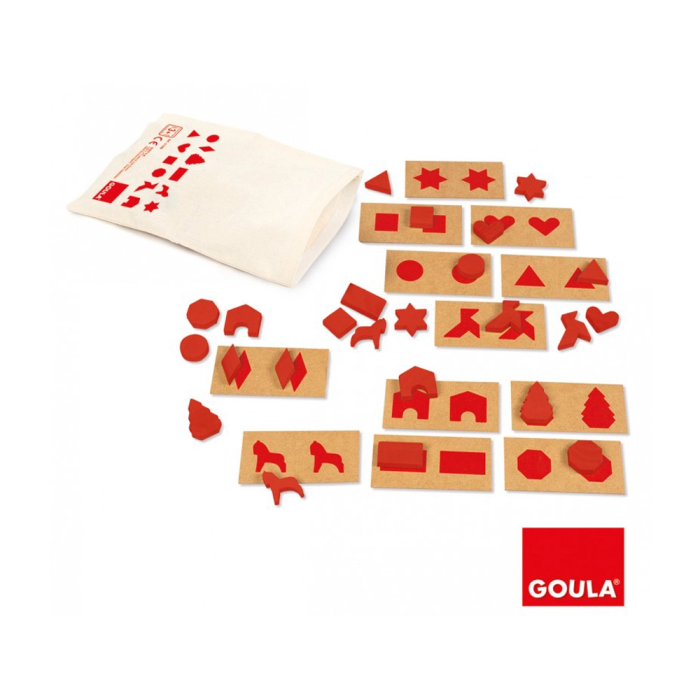 Goula Juego didáctico de percepción táctil y asociación 1 1