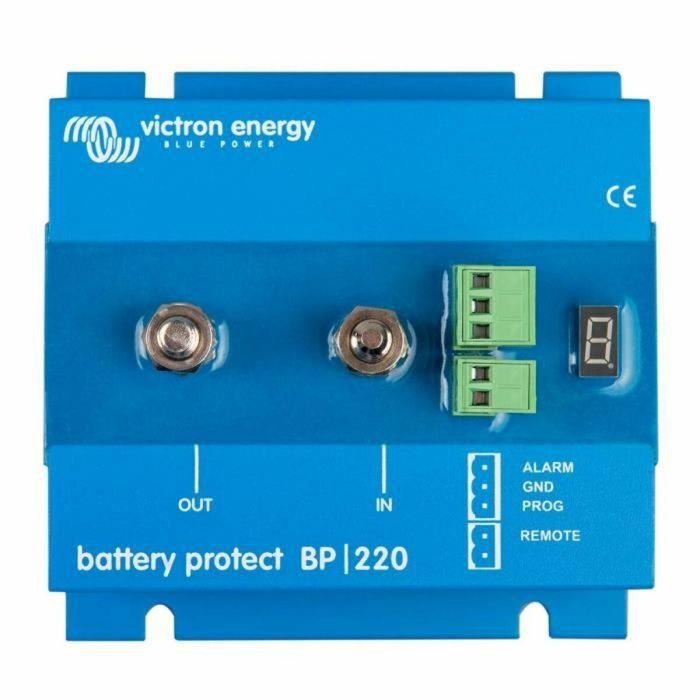 Victron Energy BatteryProtect Protector de Batería 12V / 24V 220A Desconexión Automática Cargas No Esenciales Evita Descarga Profunda 0 Victron Energy BatteryProtect Protector de Batería 12V / 24V 220A Desconexión Automática Cargas No Esenciales Evita Descarga Profunda 0