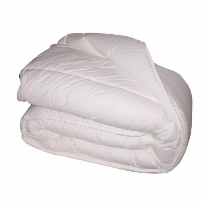 Blanreve Edredón Percale muy cálido Anti-ácaros 100% Algodón exterior, Poliéster interior 420g/m² OEKO-TEX 240x260cm Blanreve Edredón Percale muy cálido Anti-ácaros 100% Algodón exterior, Poliéster interior 420g/m² OEKO-TEX 240x260cm